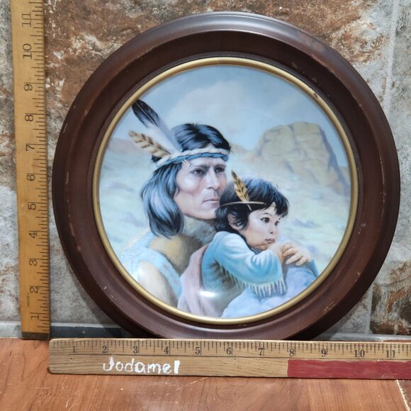 Vague Shadows The Kjowa Nation Decorative Collector Plate by Perillo - Picture 5 of 16